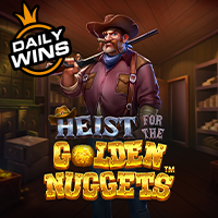 Persentase RTP untuk Heist for the Golden Nuggets oleh Pragmatic Play